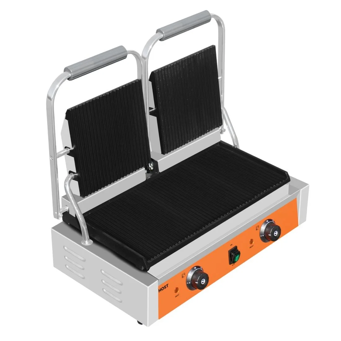 HOST Double Contact Grill Ribbed/Ribbed Plates HOST0541RR - Image 2