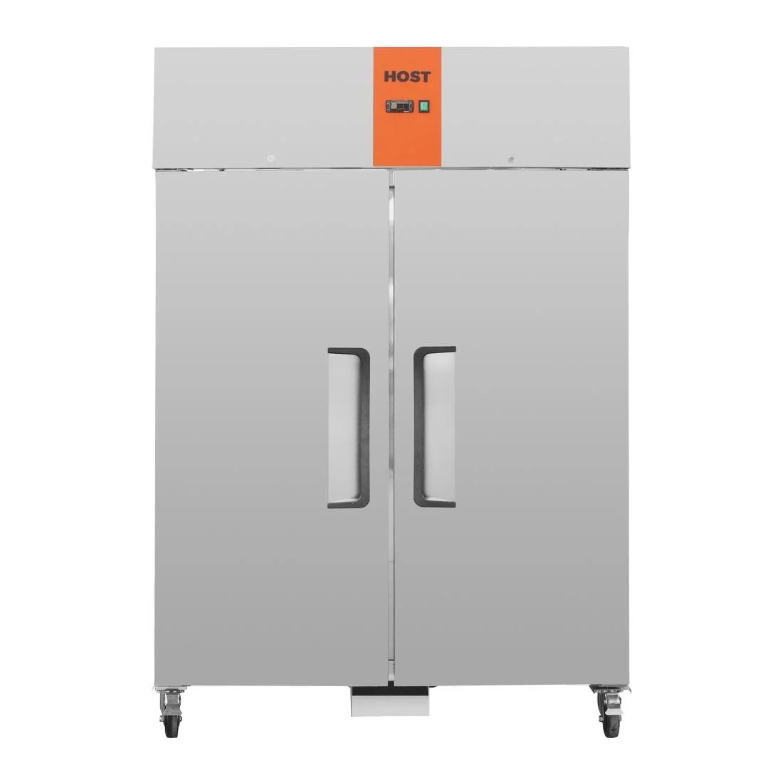 HOST Commercial Double Door Upright Fridge Stainless Steel 1200Ltr HOST1015UR - Image 2