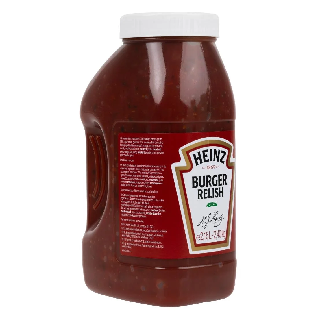 Heinz Burger Tomato Relish 2.15Ltr - Image 2