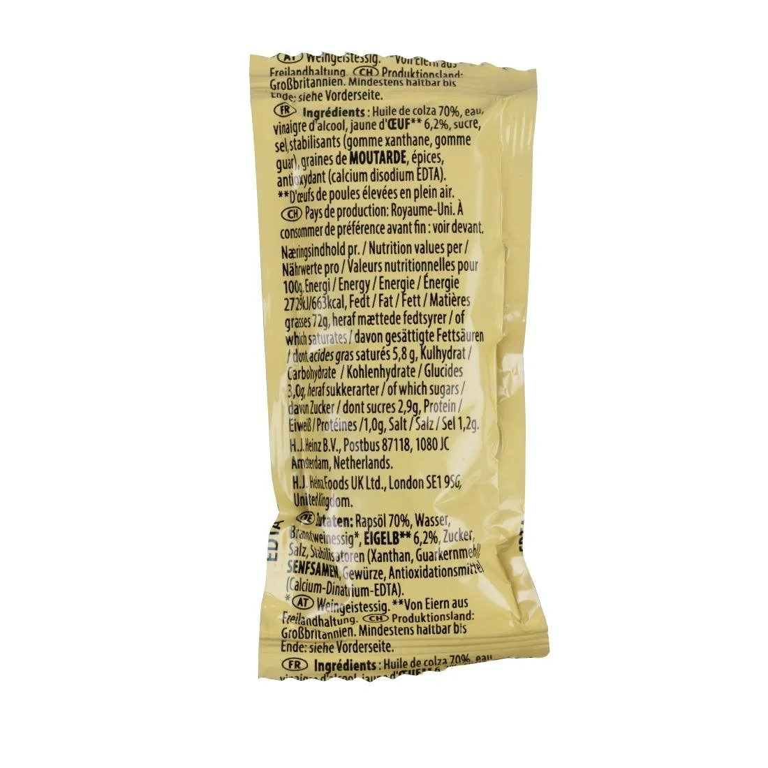 Heinz Mayonnaise Sachets 10ml (200 Pack) - Image 4
