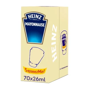 Heinz Mayonnaise SqueezMe! Sachets 26ml (70 Pack)