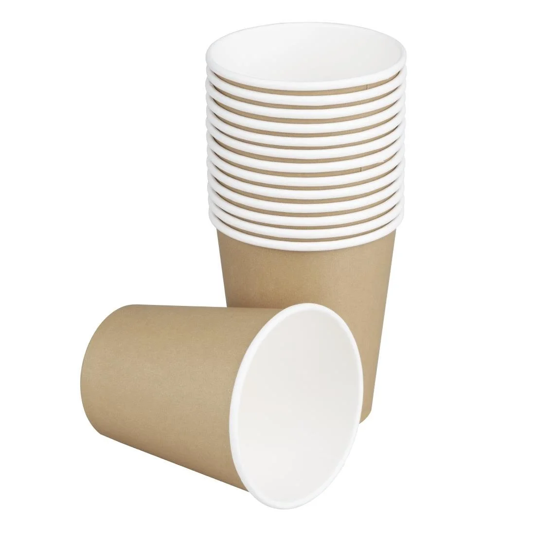 Fiesta Compostable Hot Cups Single Wall Kraft 6oz (50 Pack) - Image 6