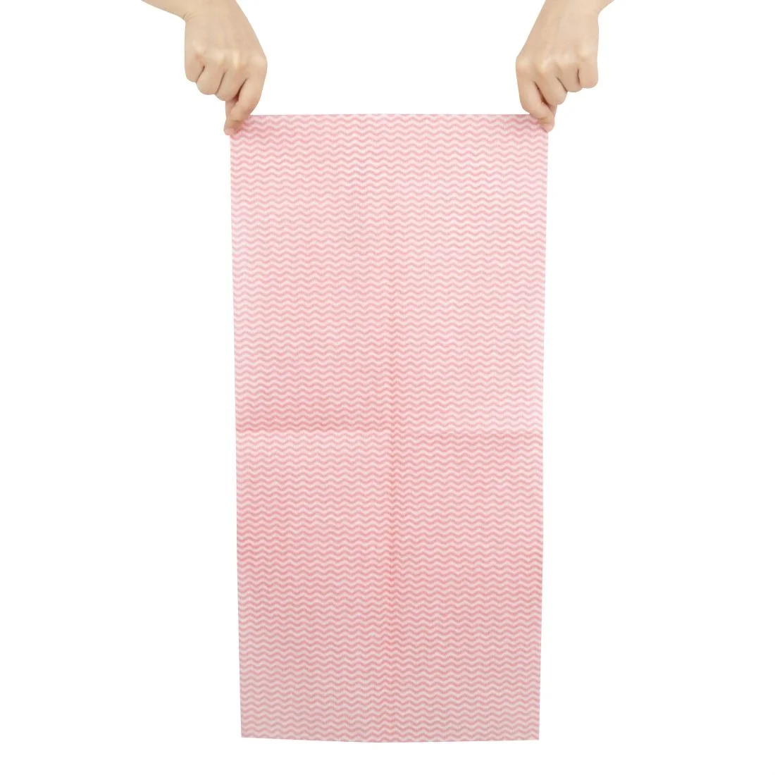 Jantex Washroom Cleaning Cloth Red (50 Pack) - Image 3