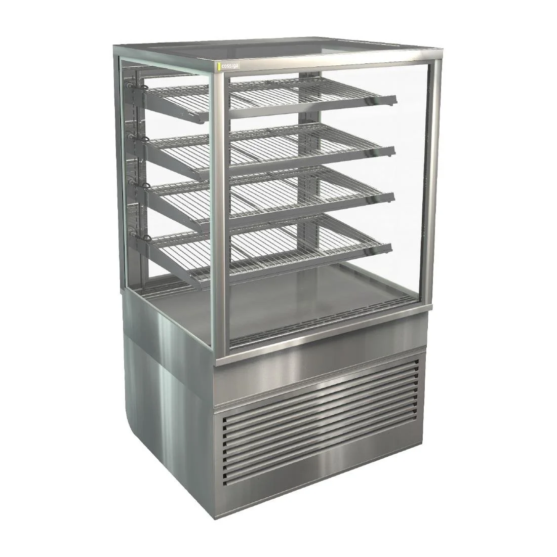 Cossiga Tower TTG Solid Front Tall Refrigerated Freestanding w/stainless Hinged Rear Door
