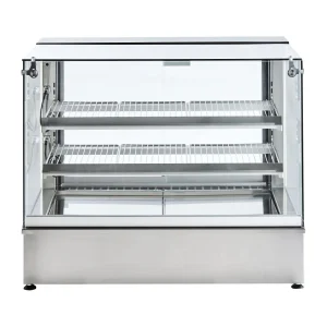 Cossiga Tower GOG Heated Countertop Display Single Glass Top and Doors 900mm