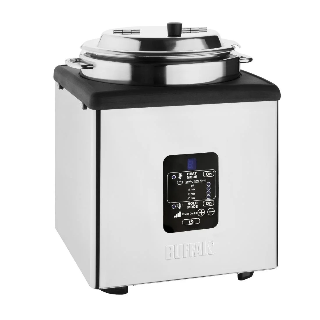 Buffalo Heat and Hold Soup Kettle Stainless Steel 9Ltr - Image 1