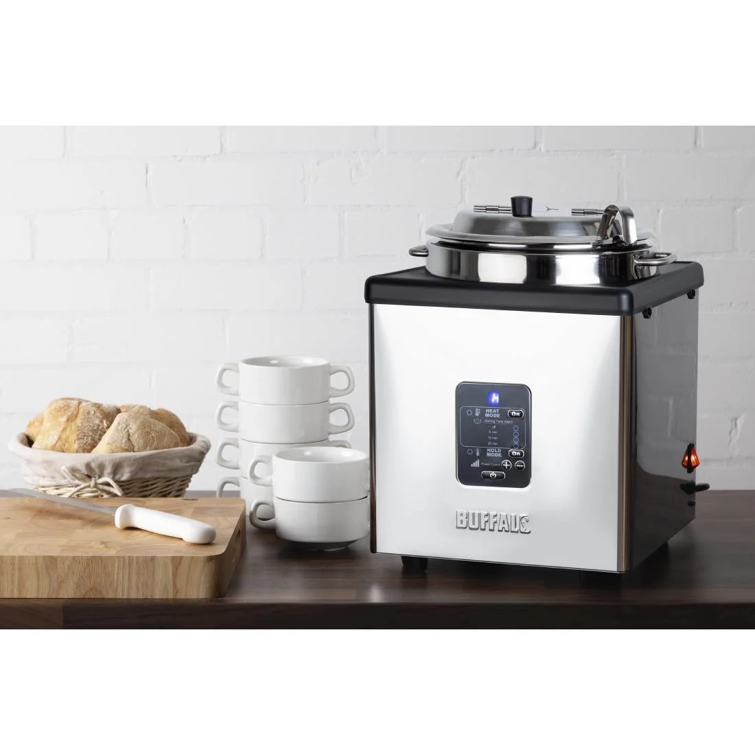 Buffalo Heat and Hold Soup Kettle Stainless Steel 9Ltr - Image 7