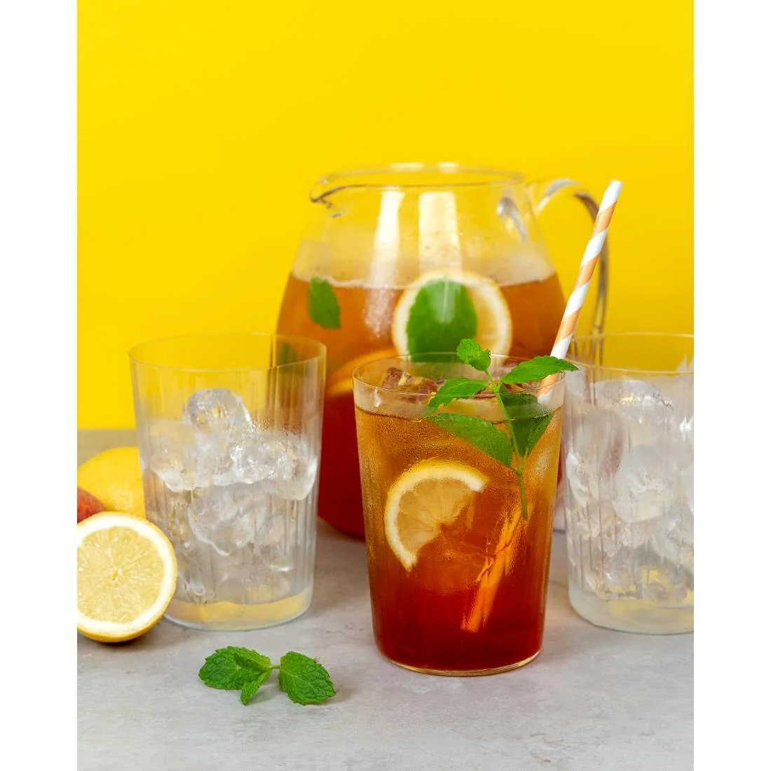 Simply Sugar-Free Peach Iced Tea Syrup 1Ltr - Image 2