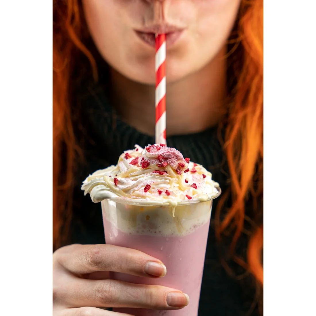 Dinoshakes Milkshake Powder Strawberry 1kg - Image 2