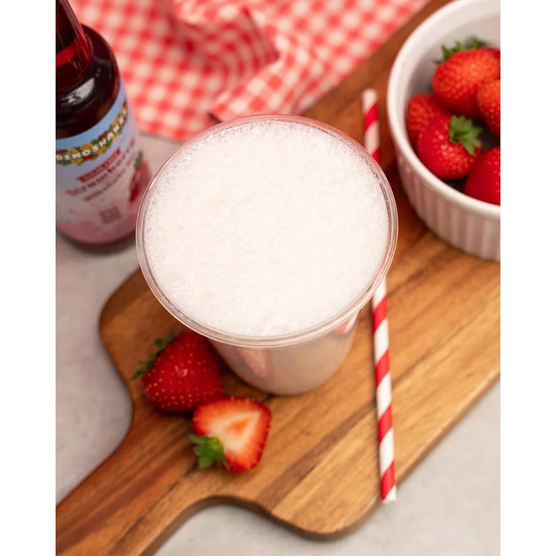 Dinoshakes Milkshake Powder Strawberry 1kg - Image 3