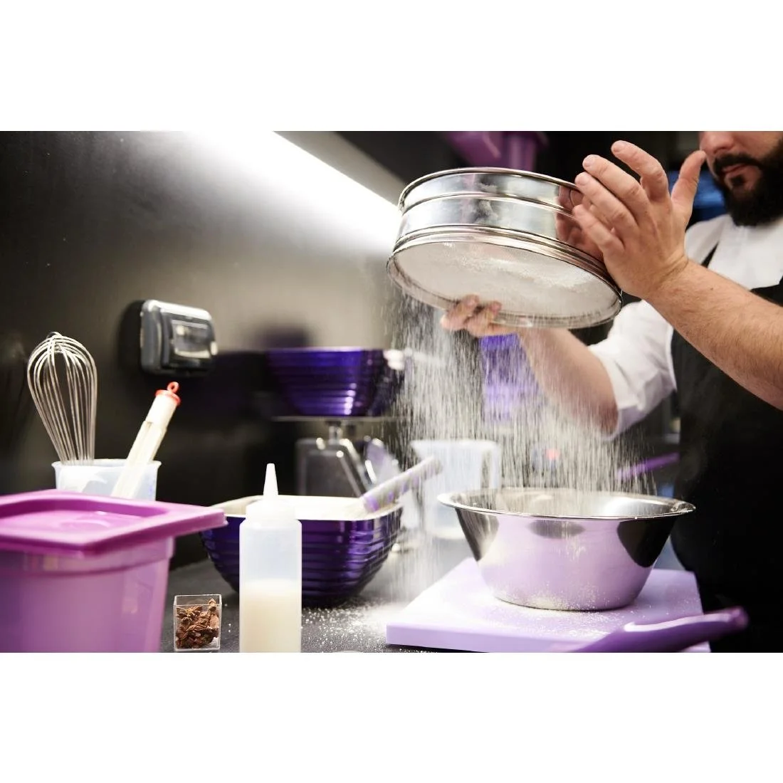 Pujadas Purple Polinorm Gastronorm Lid 1/6GN - Image 6