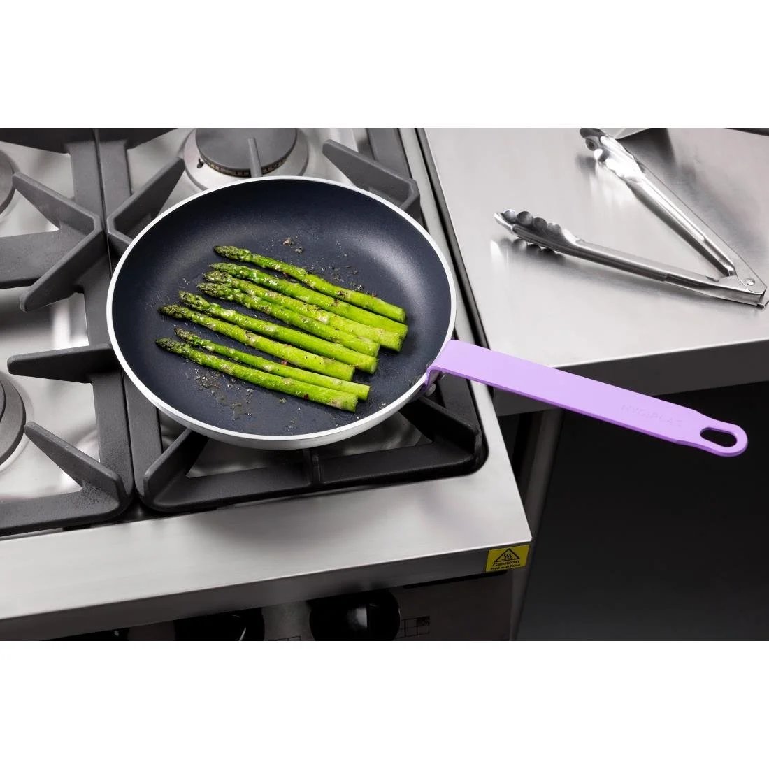 Hygiplas Aluminium Non-stick Teflon Platinum Plus Frying Pan Purple 28cm - Image 2