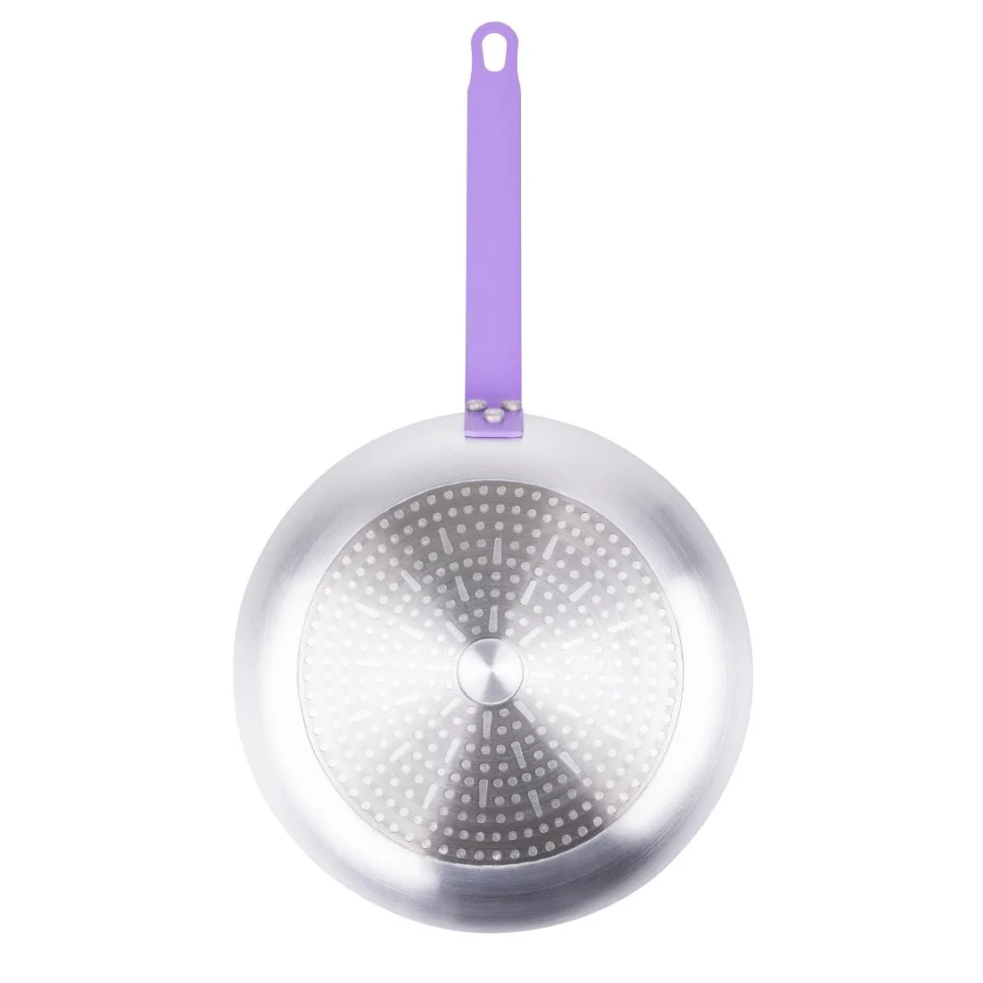 Hygiplas Aluminium Non-stick Teflon Platinum Plus Frying Pan Purple 28cm - Image 5