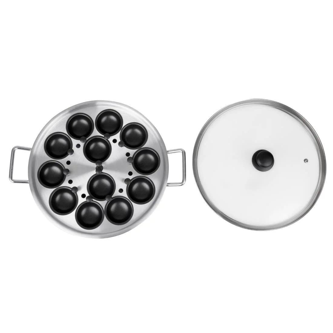 Vogue Aluminium Egg Poacher 35cm - Image 3