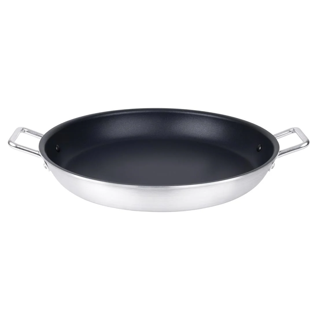 Vogue Non Stick Teflon Aluminium Paella Pan 450mm