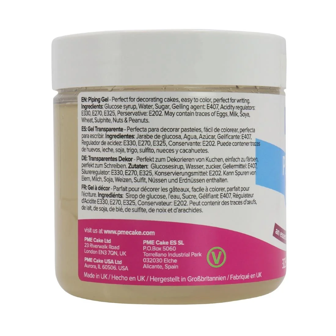 PME Essentials Piping Gel 325g - Image 4