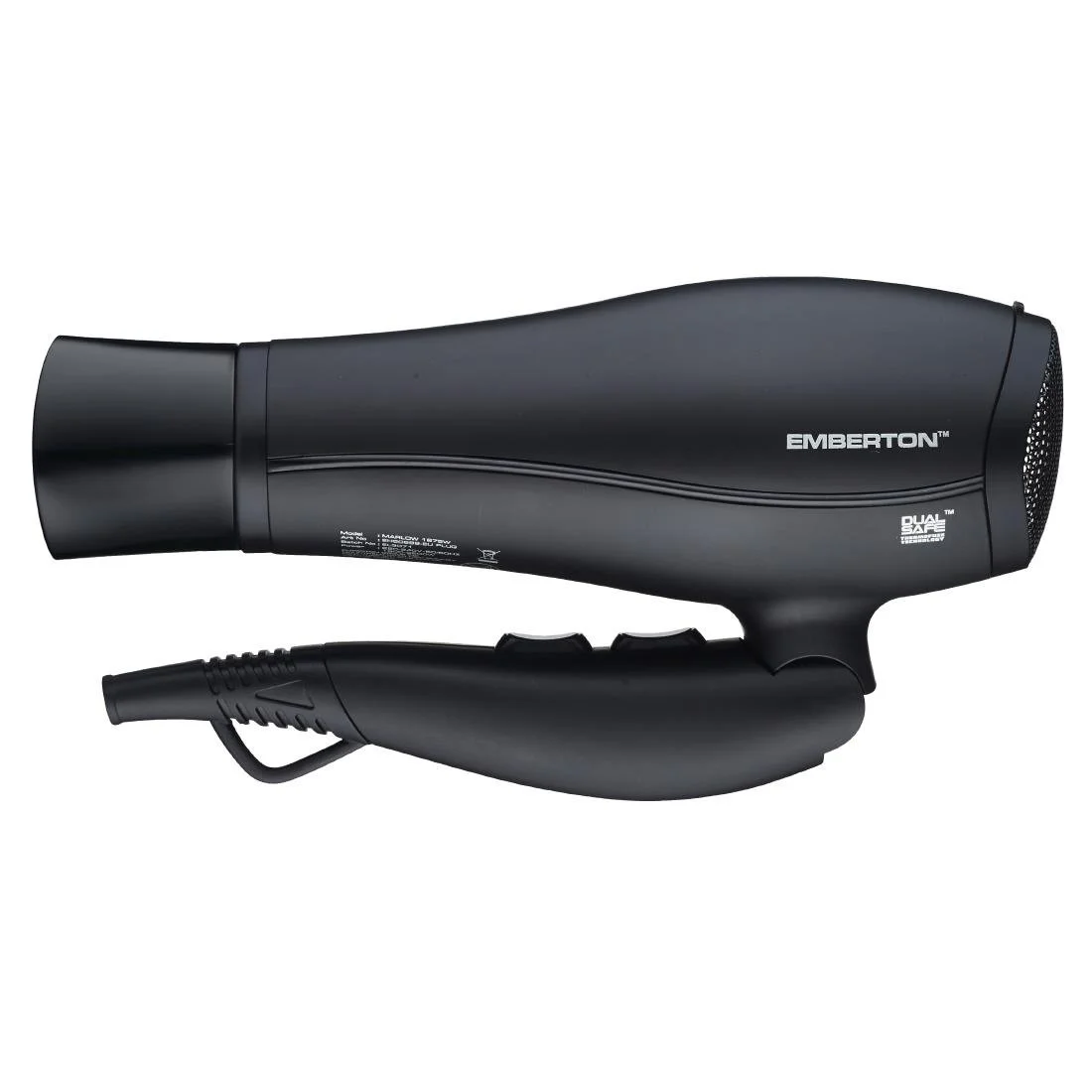 Hotel Complimentary Marlow Folding Hairdryer 1875W - Image 3