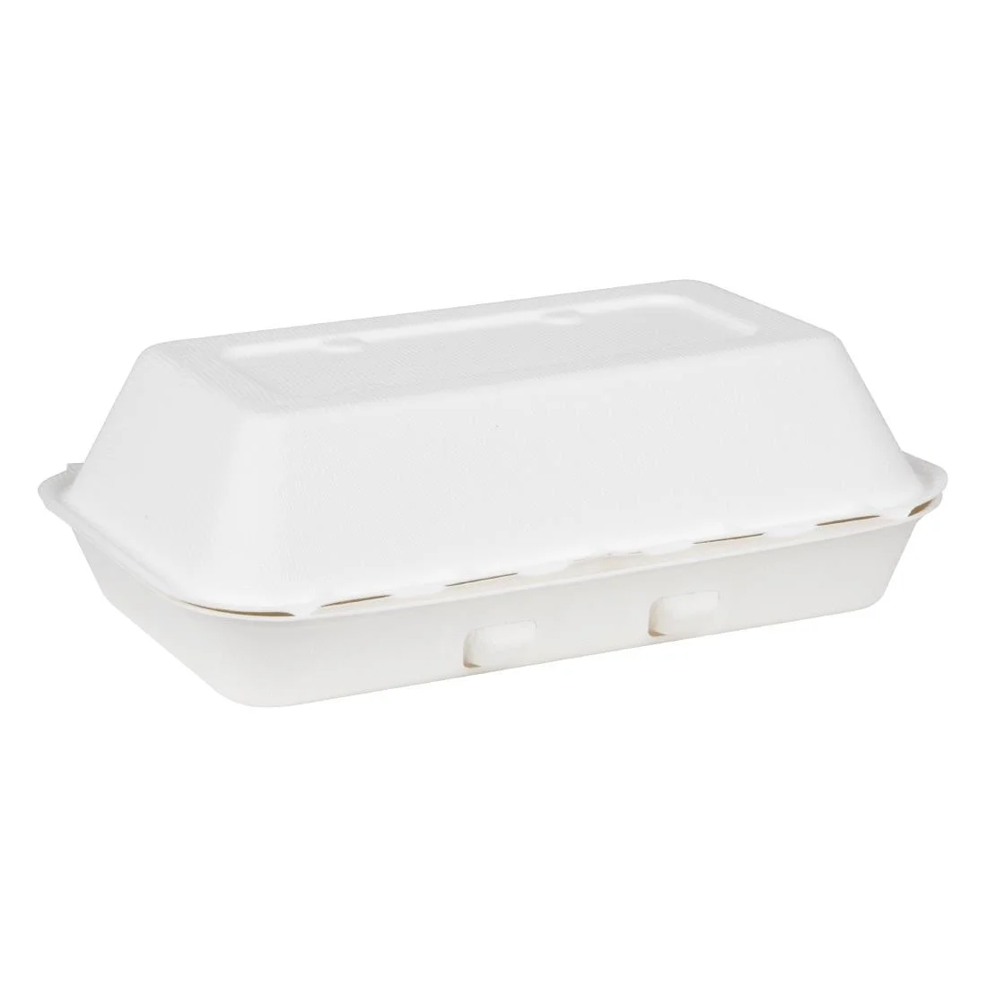 Fiesta Compostable Bagasse Food Containers 9x6" (200 Pack) - Image 2