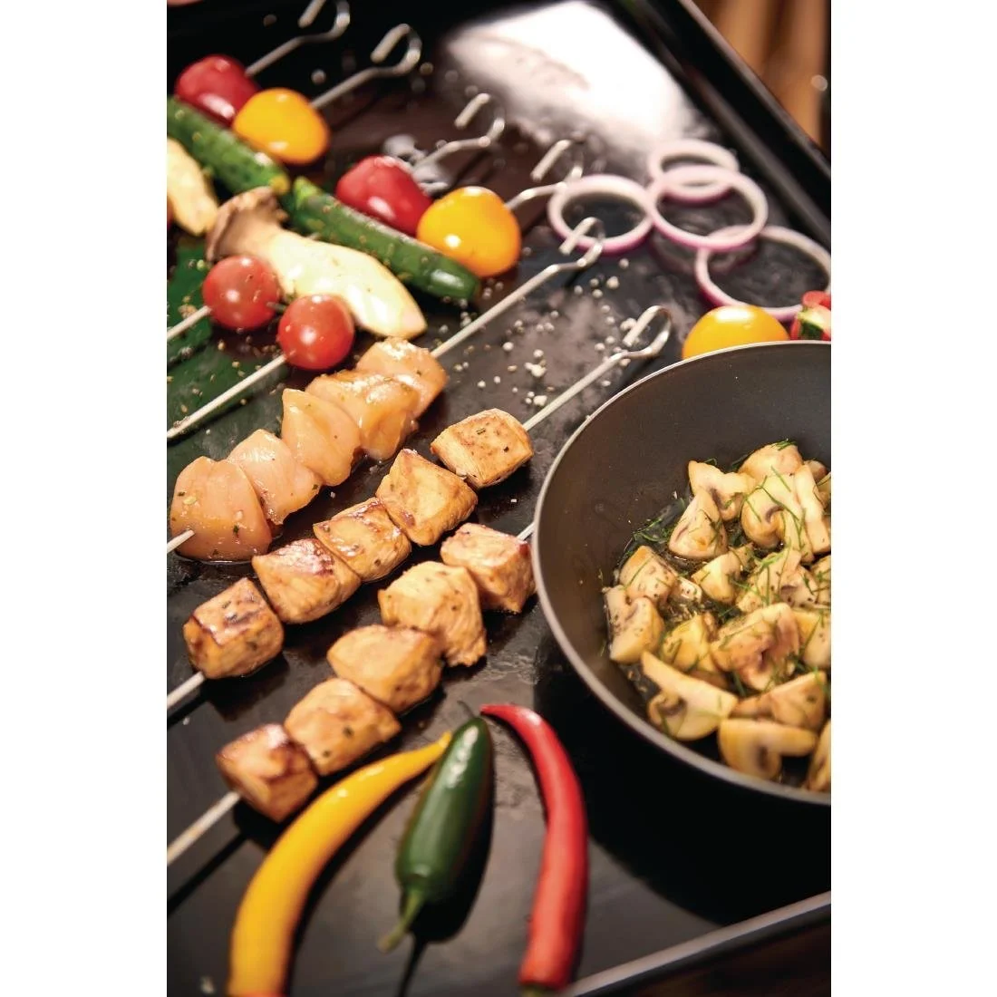 De Buyer Stainless Steel Skewers 400mm (10 Pack) - Image 3