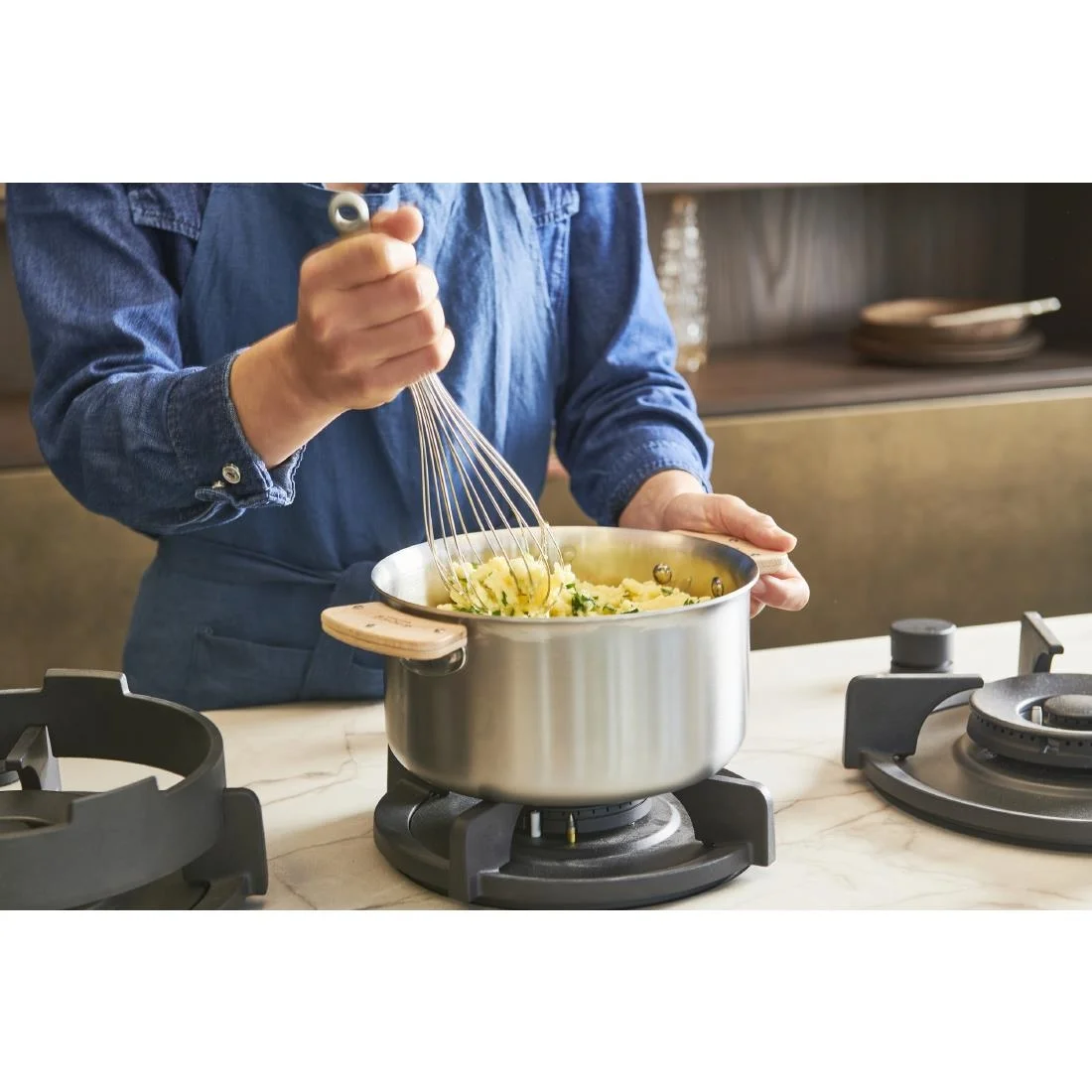 De Buyer Outdoor Saucepan Set (2 Pack) - Image 2