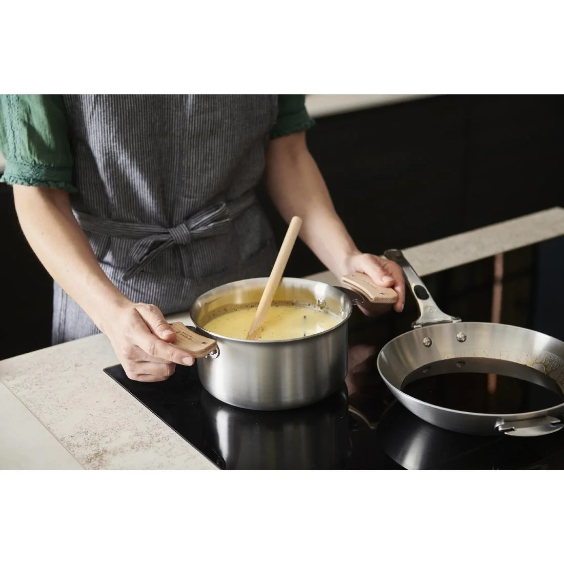 De Buyer Outdoor Saucepan Set (2 Pack) - Image 3