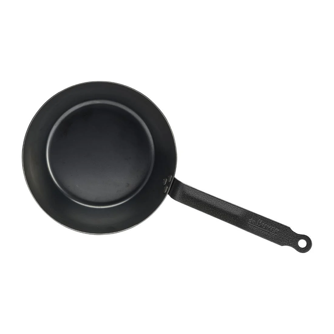 De Buyer Blue Carbon Steel Deep Round Pan 24cm - Image 7