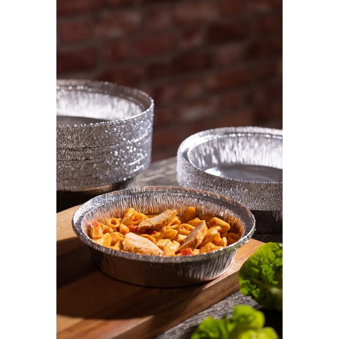 Fiesta Recyclable Foil Round Containers (200 Pack) - Image 7