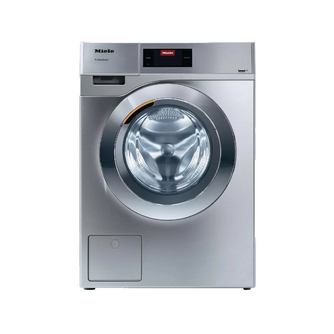 Miele Little Giant Washing Machine Steel 8kg with Drain Pump PWM908 - Image 2