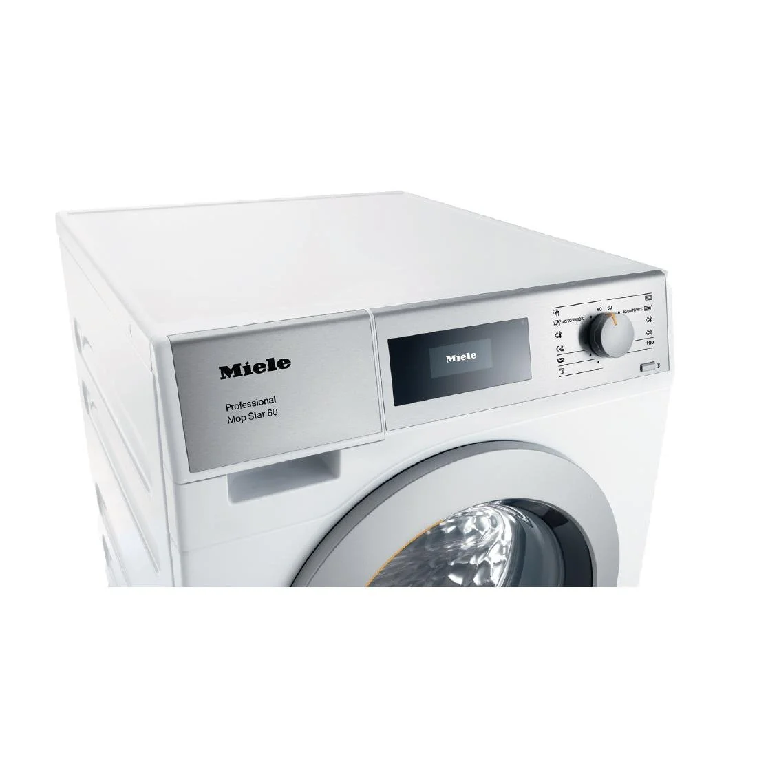Miele Little Giant Mop Star 60 Washing Machine White 6kg with Drain Pump PWM506 - Image 2
