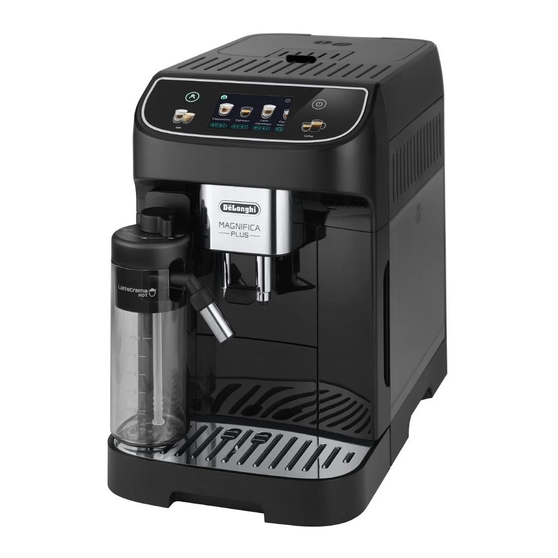 De'Longhi Magnifica Plus Bean to Cup Coffee Machine, ECAM320.60.B - Black - Image 1