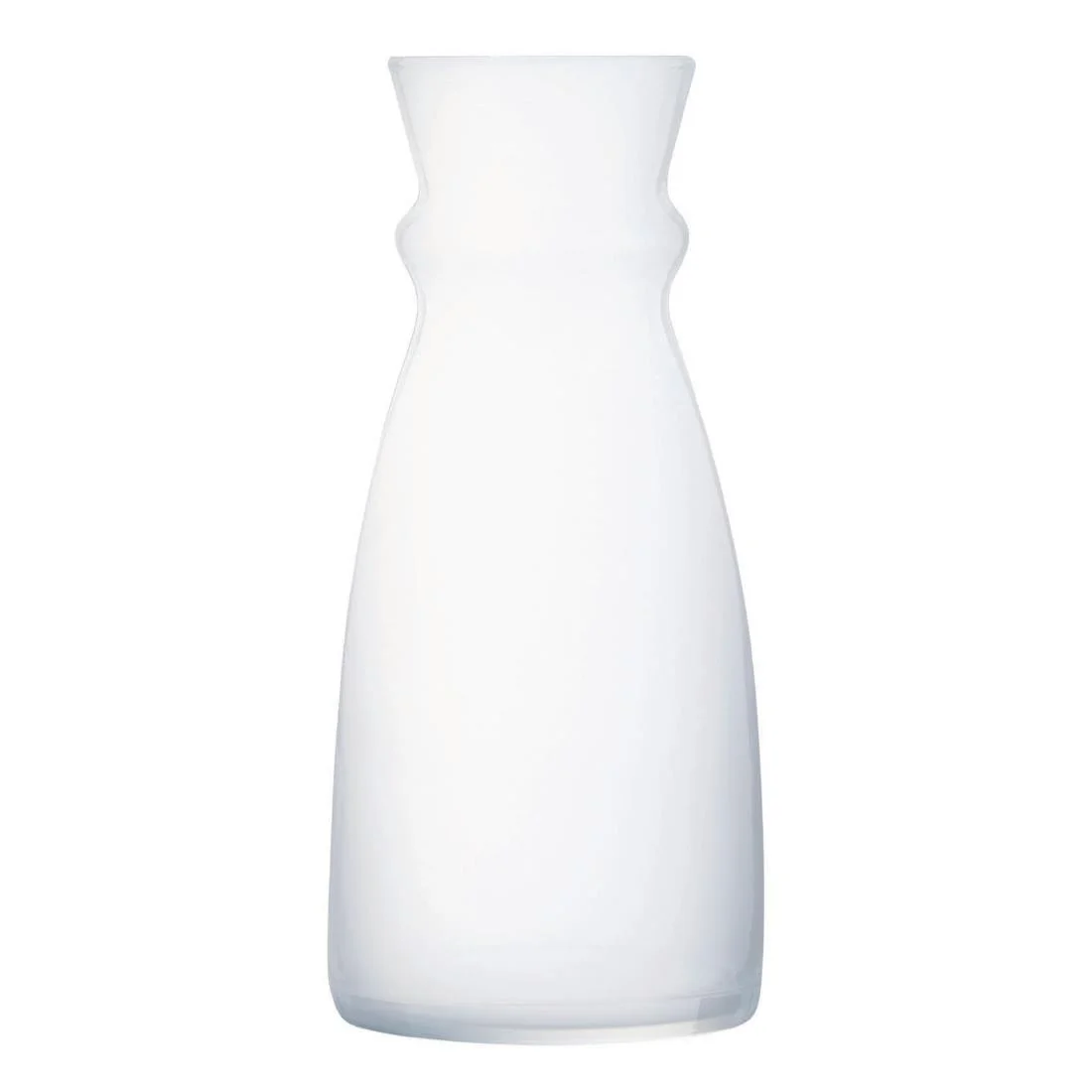 Arcoroc Fluid Colour White Frost Carafes 750ml (6 pack)