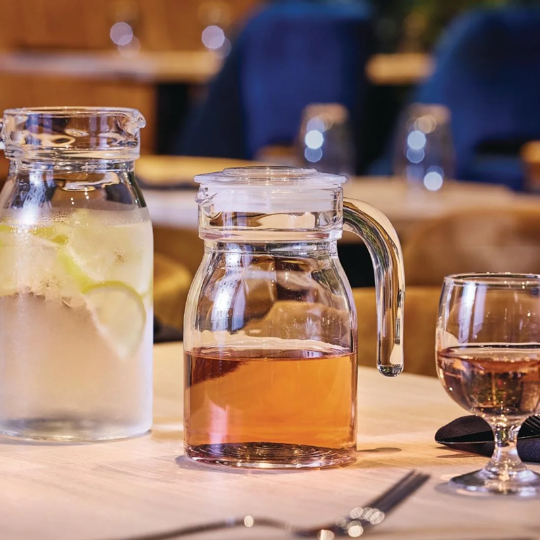 Arcoroc Spring Jugs with Glass Lid 500ml (12 Pack) - Image 4