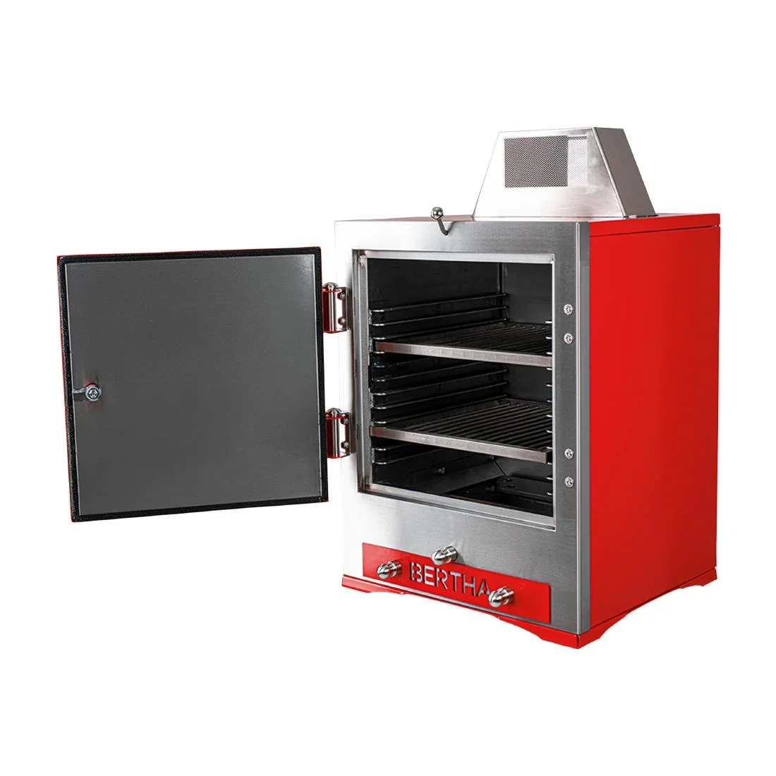 Bertha Professional Inflorescence Charcoal Oven BER-16015 Poppy - Image 6