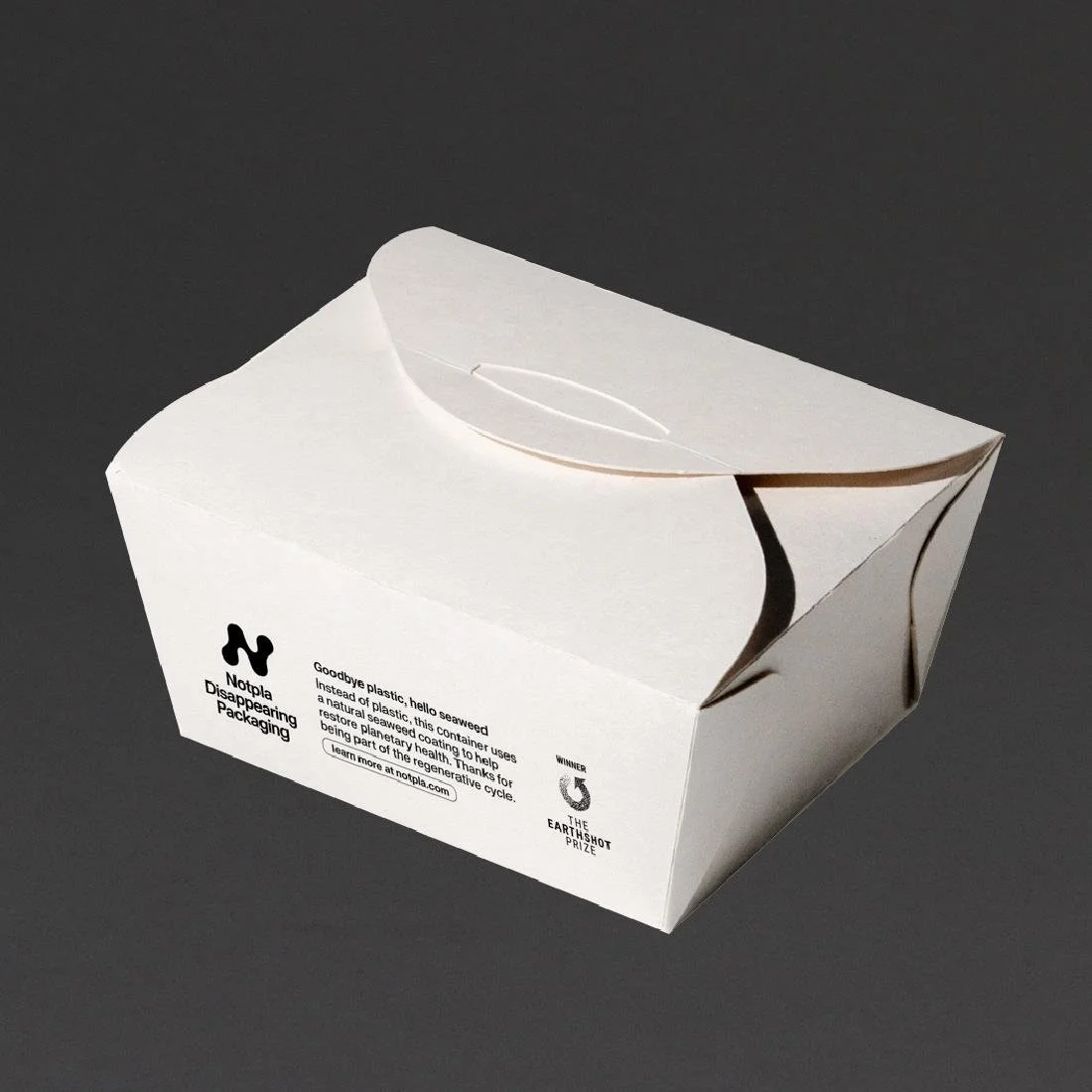 Notpla Small Takeaway Boxes 800ml - White (500 Pack) - Image 4