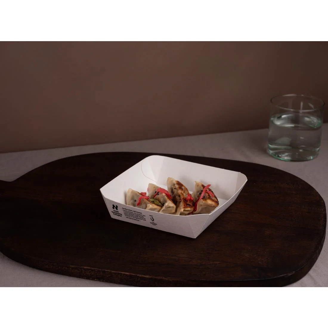Notpla 6"x6" Square Trays - White (600 Pack) - Image 2