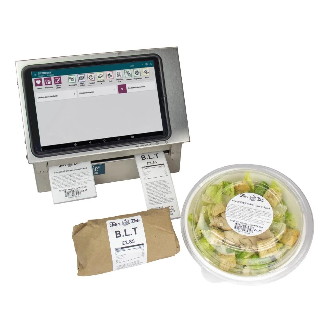 DateCodeGenie 75mm Circle Compostable Permanent Labels (2x 500 Rolls Pack) - Image 5