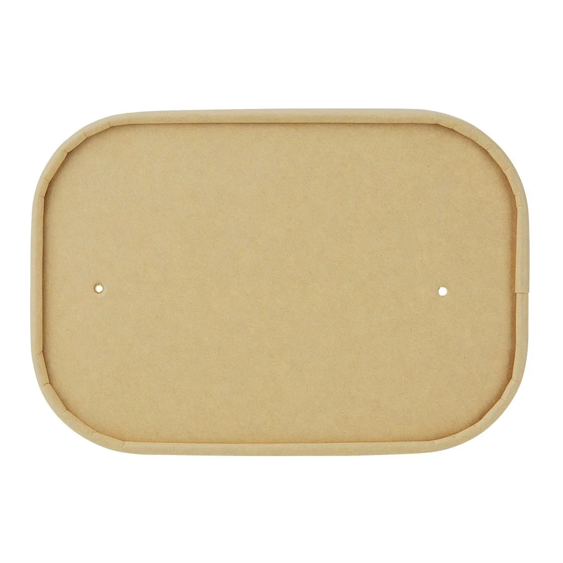 Fiesta Recyclable Paper Lids for Rectangular Containers (300 Pack) - Image 3