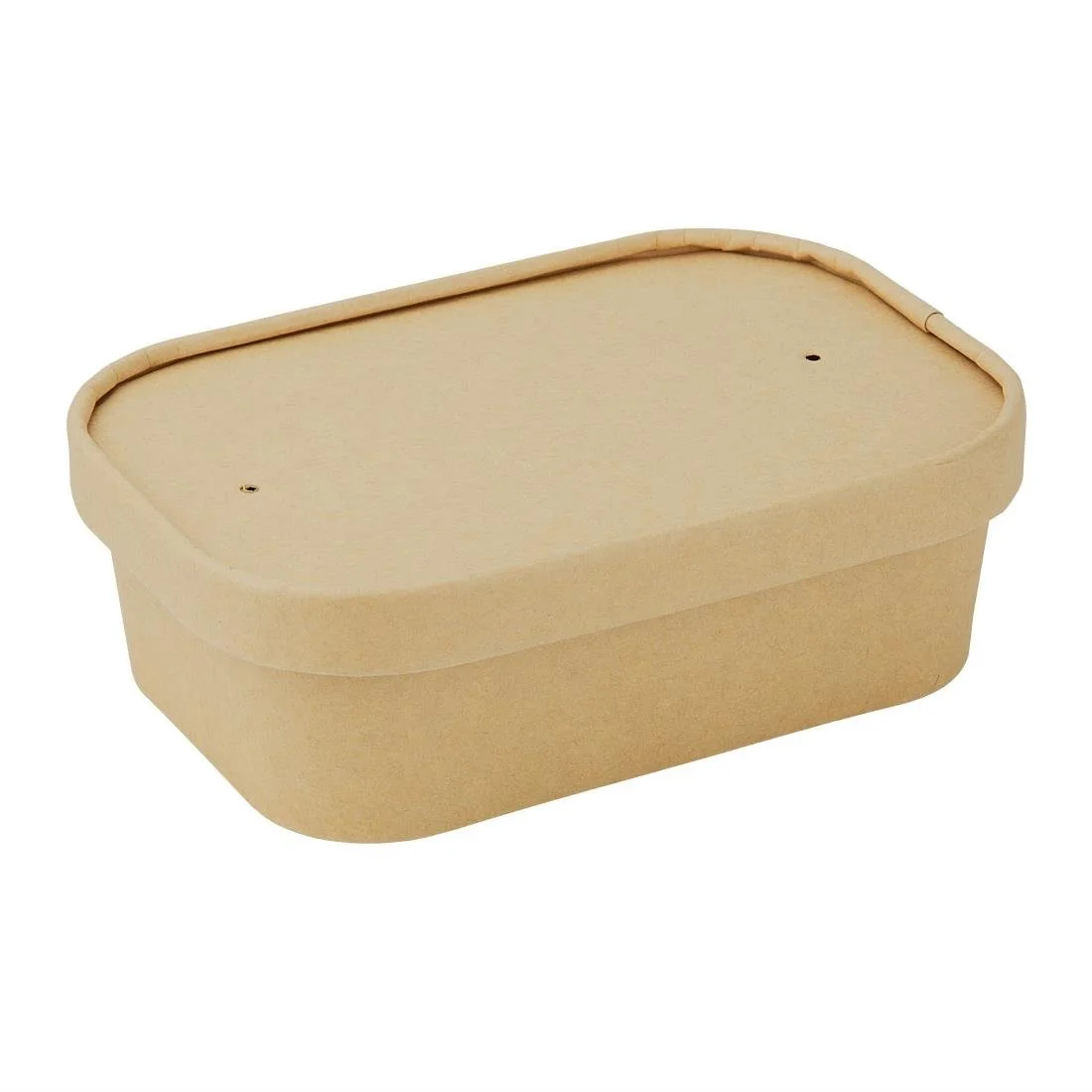 Fiesta Recyclable Paper Lids for Rectangular Containers (300 Pack) - Image 5