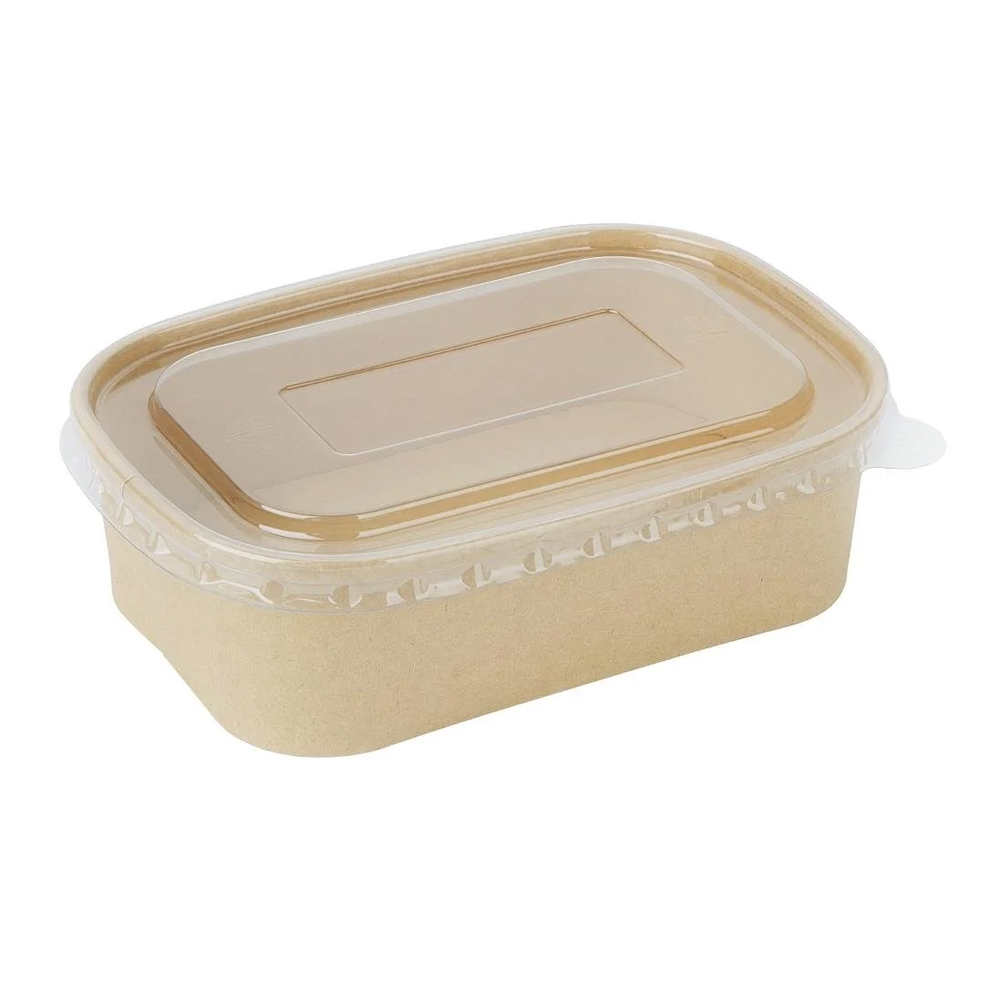 Fiesta Recyclable PET Lids for Rectangular Containers (300 Pack) - Image 4
