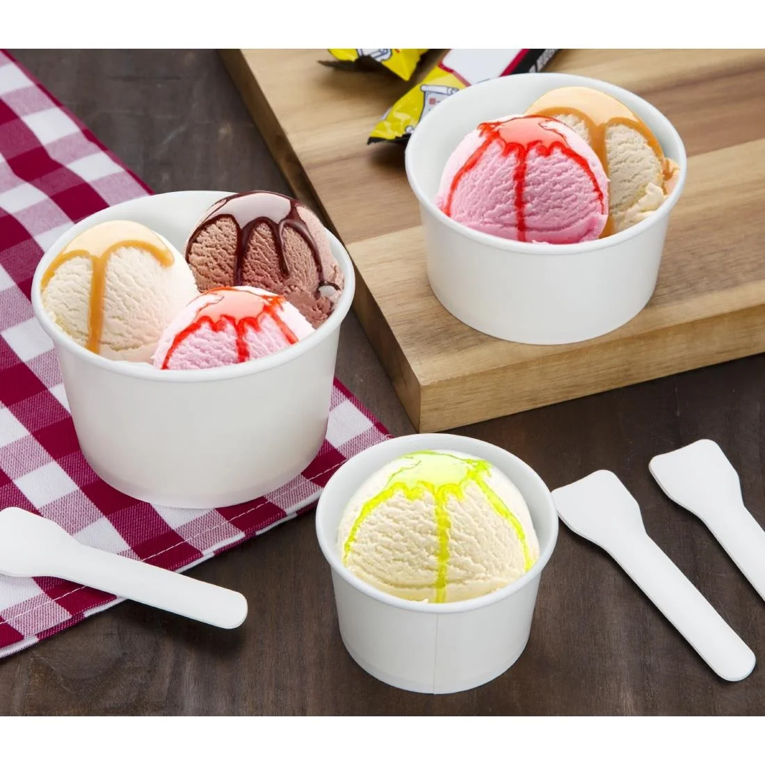 Fiesta Recyclable Ice Cream Pots 8oz (1000 Pack) - Image 6