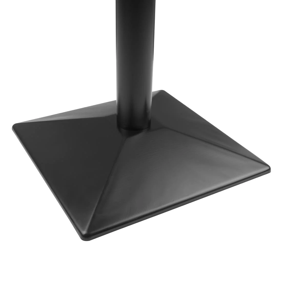 Bolero Complete Table Square Dark Wood Effect 700mm - Image 3