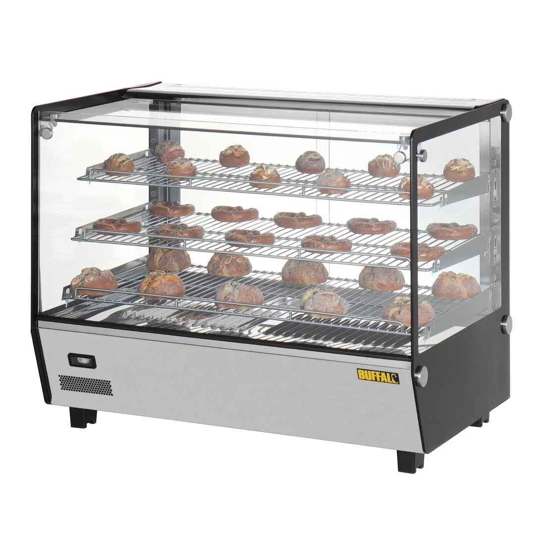 Buffalo Square Countertop Heated Display Merchandiser 160Ltr - Image 4