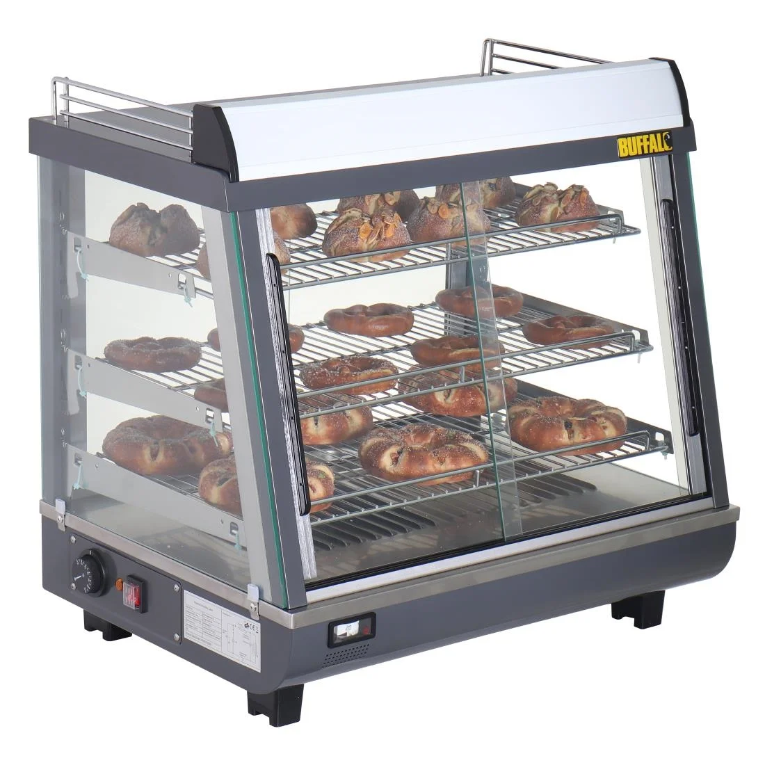 Buffalo Front and Rear Door Heated Merchandiser - Image 3