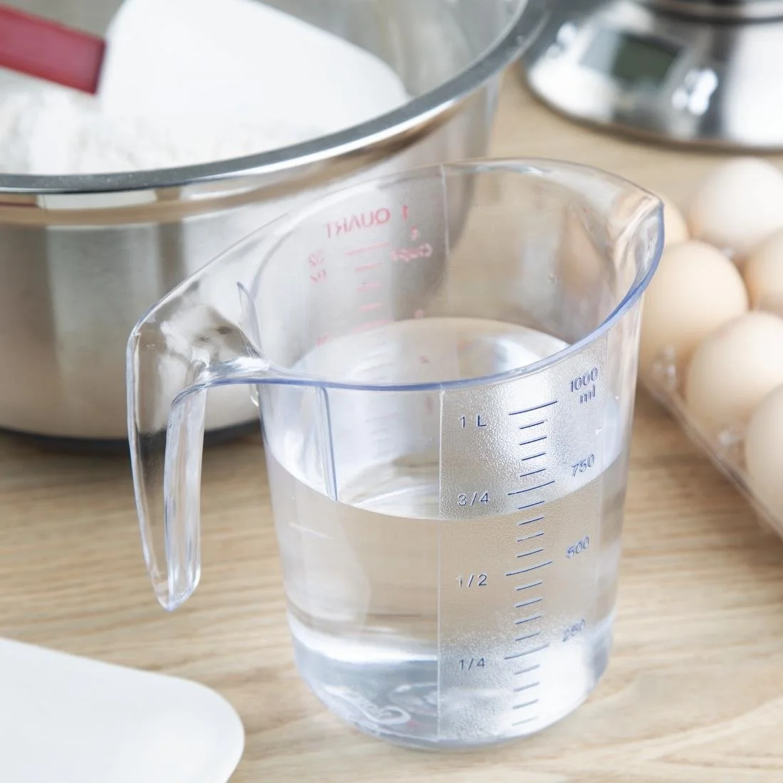 Vogue Polycarbonate Measuring Jug 1Ltr - Image 6