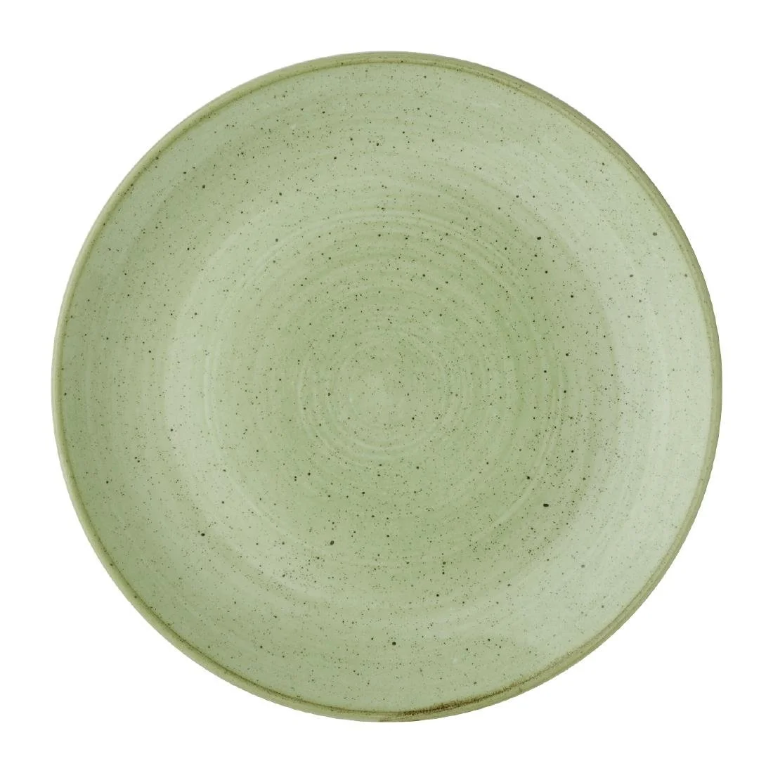 Churchill Stonecast Sorrel Green Coupe Plates 170mm (12 Pack)