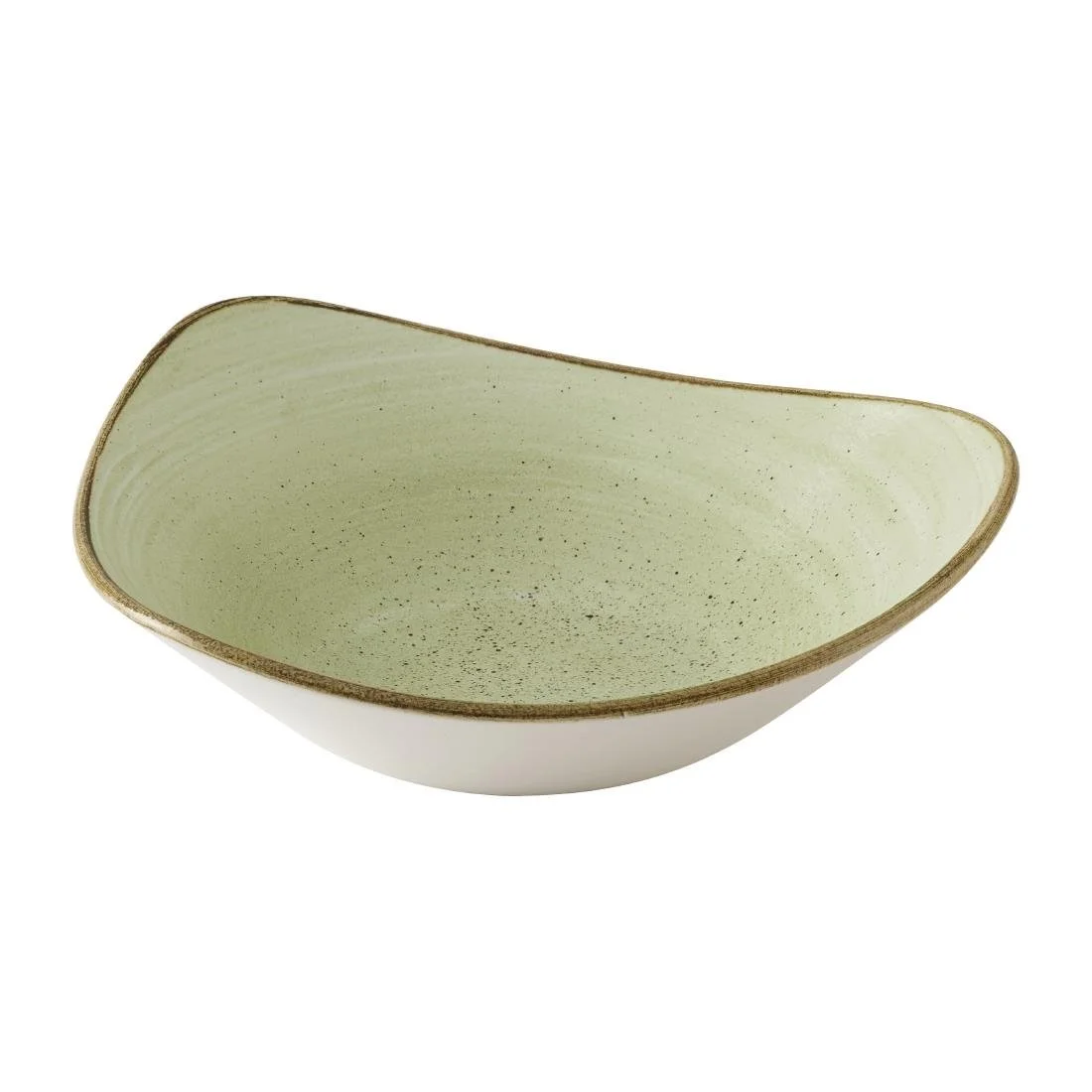 Churchill Stonecast Raw Green Lotus Bowls 177mm (12 Pack) - Image 3