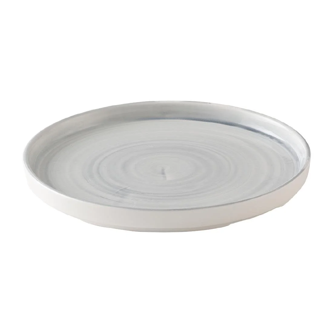 Churchill Stonecast Canvas Grey Walled Plates 210mm (6 Pack) - Image 2