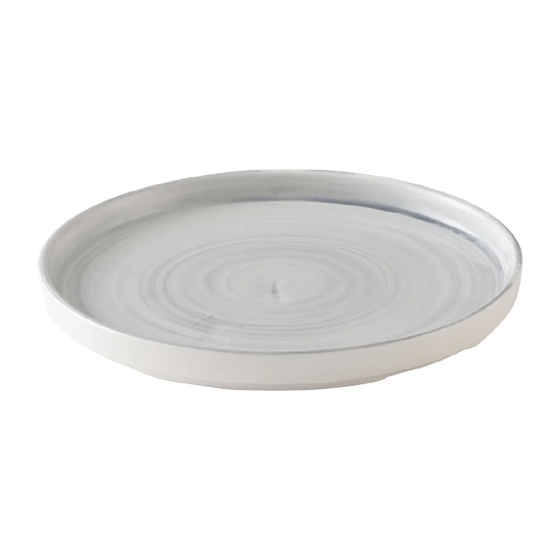 Churchill Stonecast Canvas Grey Walled Plates 160mm (6 Pack) - Image 2