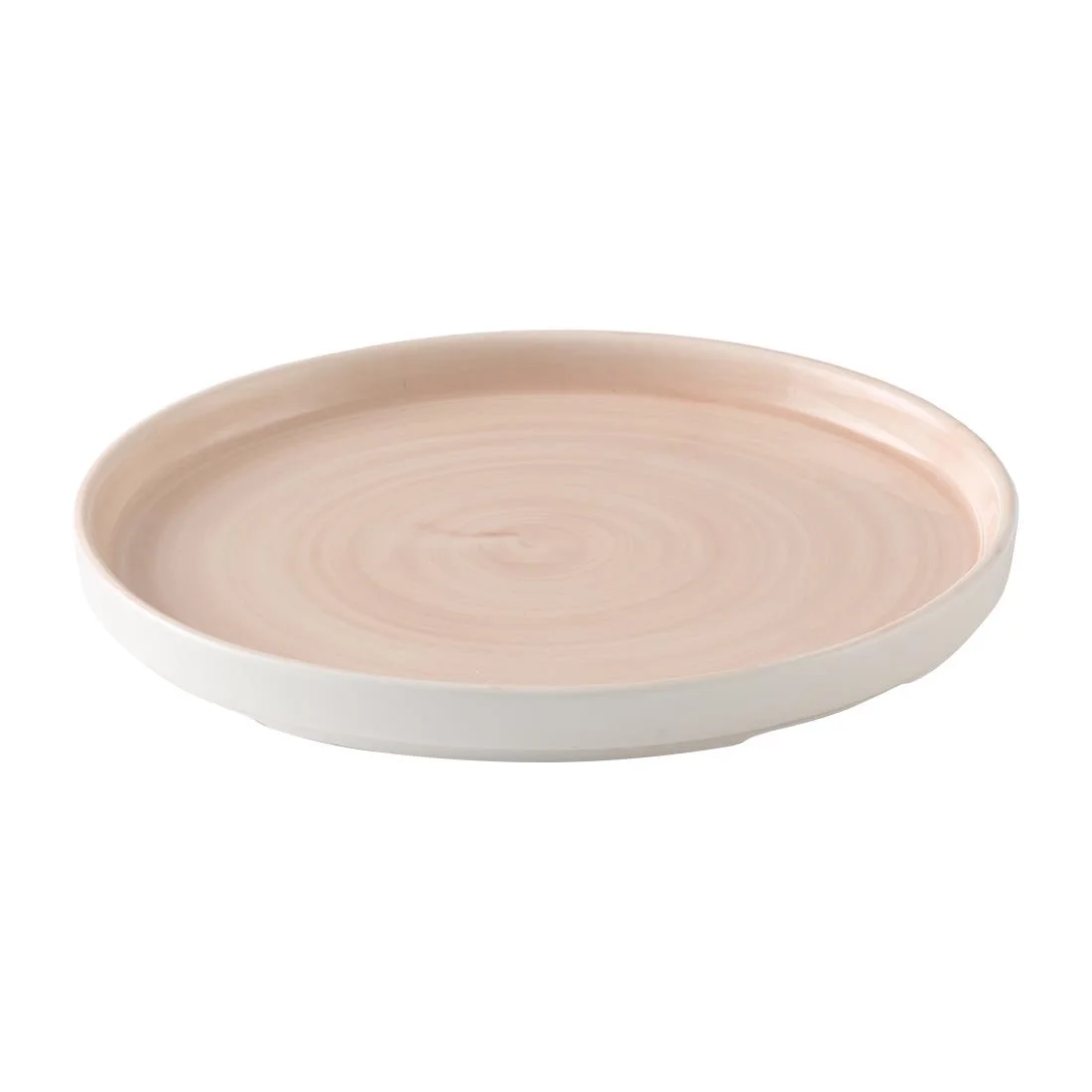 Churchill Stonecast Canvas Coral Walled Plates 280mm (6 Pack) - Image 2