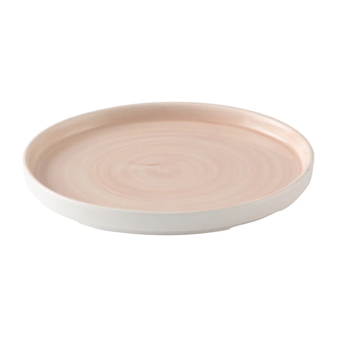 Churchill Stonecast Canvas Coral Walled Plates 255mm (6 Pack) - Image 2